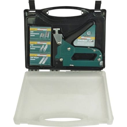Brüder Mannesmann M48410 Nietpistool Type niet Type G Lengte nieten 4 - 14 mm Incl. koffer