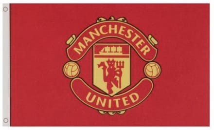 Manchester United vlag logo - 152x91 centimeter
