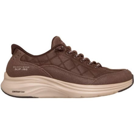 Skechers Slip-Ins Cozy Fit bruin - Dames - Maat 36