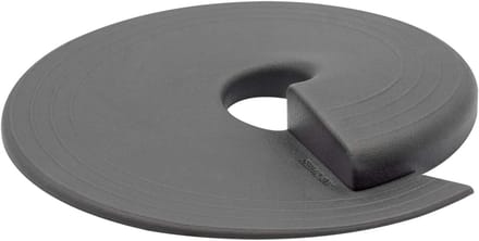 Deurstopper - Deur wig - Deuren beschermen - Innovatief elastomeer - 11 x 11 x 1.5 cm - Grijs