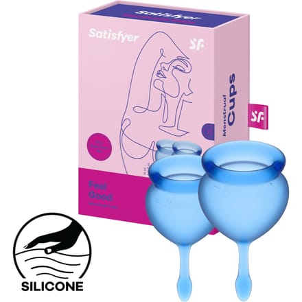 Satisfyer 'Feel Good - Menstrual Cup Set', 15 & 20 ml