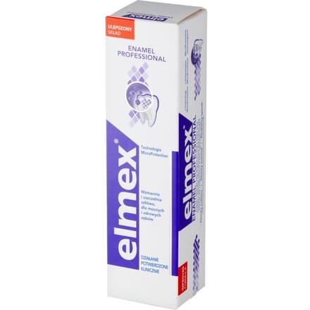 Elmex Enamel Professional Tandpasta Beschermt Het Tandglazuur 75ml