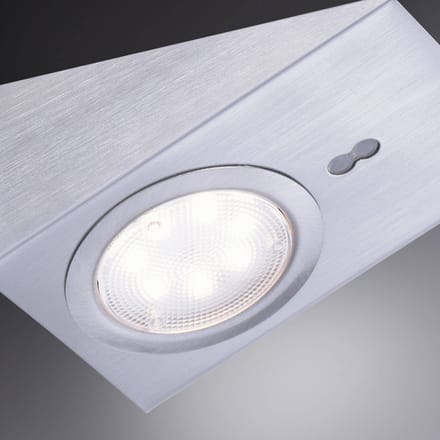 JUST LIGHT. GmbH LED meubelverlichting Theo, vierkant, setE van 3