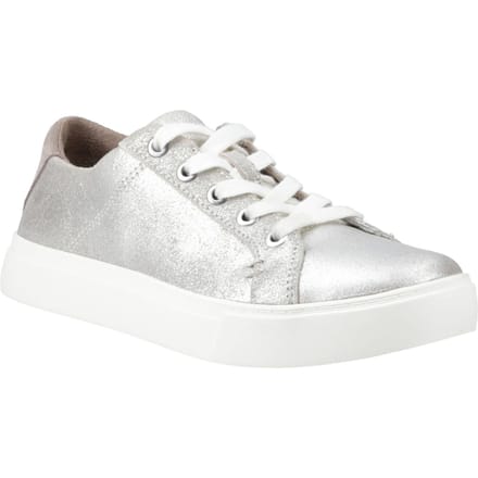 TOMS Kameron Leer Vrouwen Zilver Trainers