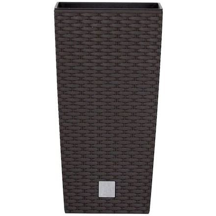PROSPERPLAST Plantenbak (Kastanjebruin, 33 x 33 x 61 cm)