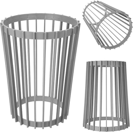 Aytre dubbelzijdige plantenstandaard 40 cm platina