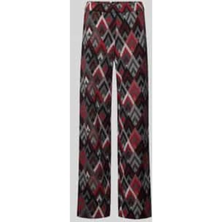 Stoffen broek met elastische band, model 'MAINE'