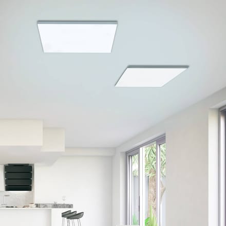 JUST LIGHT. GmbH LED plafondlamp Canvas, tunable white, 60 cm