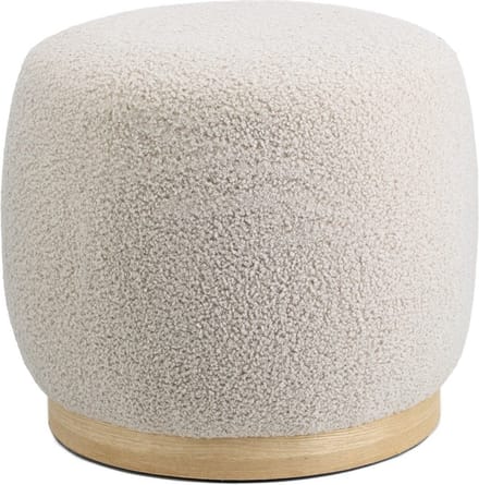 HomeBound by KY | Poef Jennifer teddy zand | hocker/poef