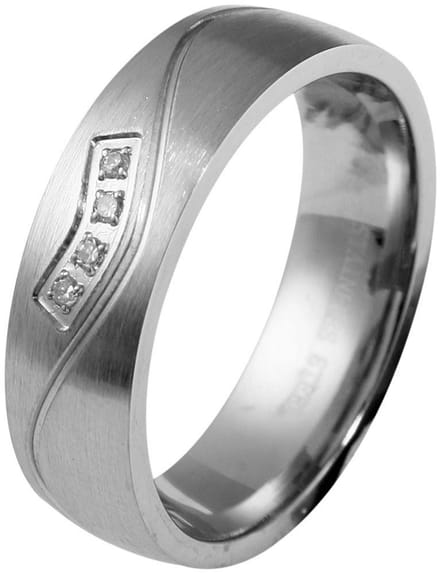 AKZENT Akzent dames ring Jarla, zilverkleurig, duurzaam