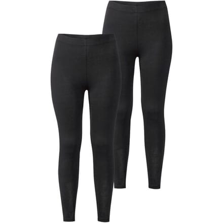 ESMARA 2 dames leggings (Zwart, S (36/38))