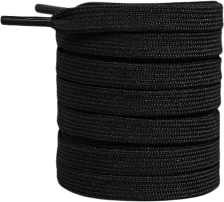 Veters Plat - Schoenveters - Laces - 120 CM - Zwart