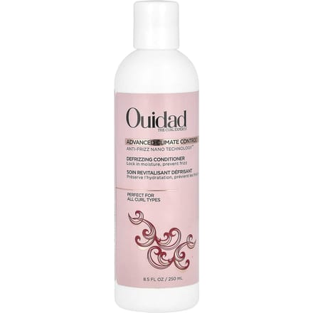 Ouidad AdvancedClimium Control®, après-shampooing anti-frisottis, pour tous types de boucles, 8,5 fl oz (250 ml) white