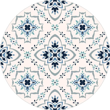 Vinyl | Vloerkleed vinyl rond | 3 | 140 cm Rond