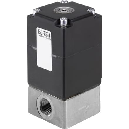 Magneetventiel NPT 1/2'' NC RVS EPDM -1-4bar/-15-58psi 24VDC 2875 255533