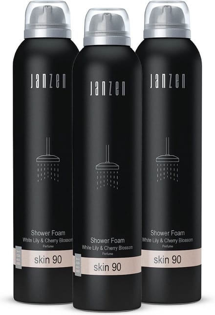 JANZEN Shower Foam Skin 90 3-pack