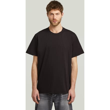 G-Star A Line Loose R T Black Taglia: L | Magliette basic Outlet | Uomo | Nero