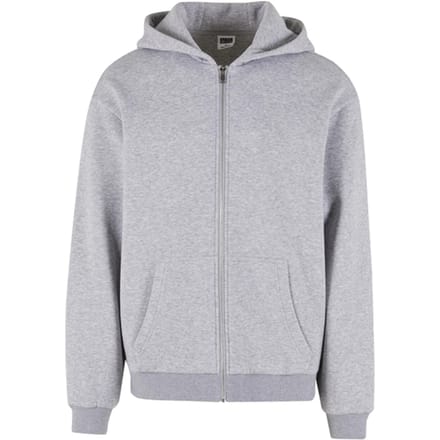 Urban Classic Fluffy Jas Met Capuchon Grijs