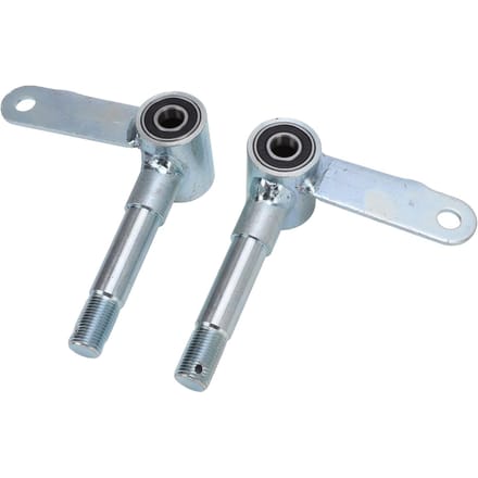 15mm Voorwiel Stuurhuis Spindel voor 110cc 125cc 168 200F Go Kart Quad ATV gray