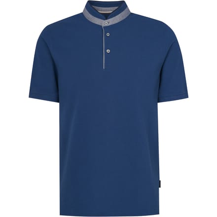 Bugatti Herren Poloshirt met opstaande kraag