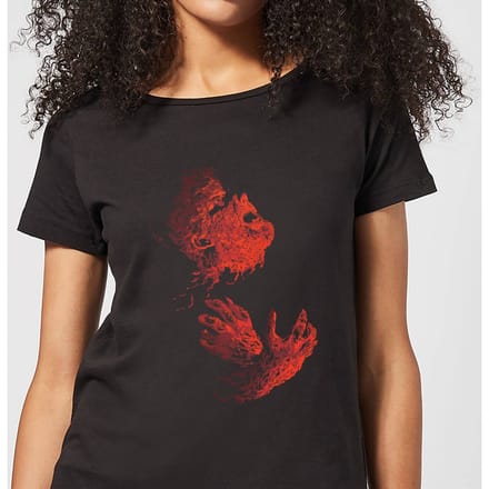 Universal Monsters The Wolfman Illustrated Dames T-shirt - Zwart - M