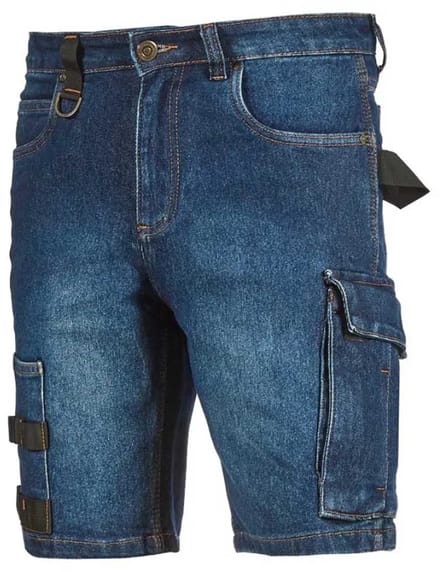 U-power Salt Werkshorts Blauw XL Man