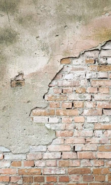 Fotobehang - Grunge Wall 150x250cm - Vliesbehang