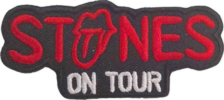 The Rolling Stones Patch On Tour