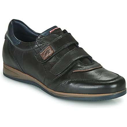 FLUCHOS zwarte schoen met 2 velcro maat 40