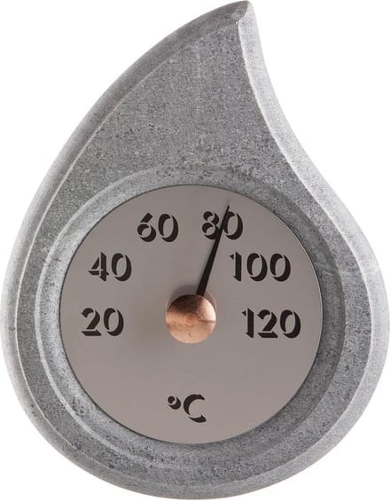 Sauna design thermometer in speksteen - Hukka Pisarainen