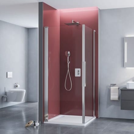 Kronenbach Tube swing door EPWS corner entry special design side panel left KB0150SP9L