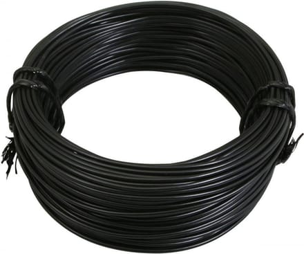 Rol elektrische draad zwart meeraderig 12/10 1.00mm² x 50m kabelboom voor motor bromfiets