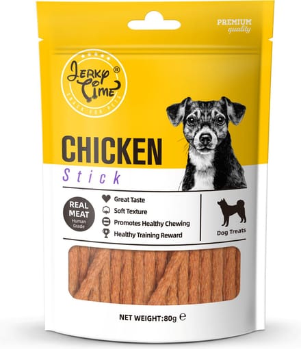 Jerky Time - Chicken Stick - Hondensnack - Voordeelbundel 5 stuks