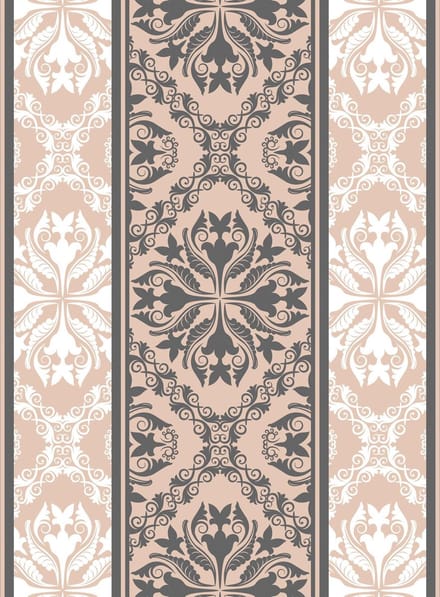 Abstract Pattern Vintage Photo Wallcovering