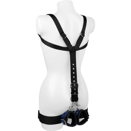 Whipsmart - Diamond Collection - Bondageharnas met boeien