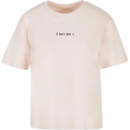 Dames-T-shirt Miss Tee I Don't Give A F