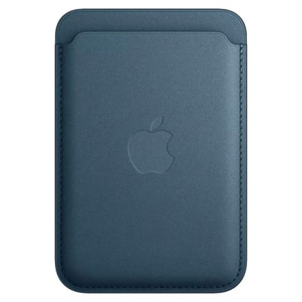 Apple FineWoven Wallet MagSafe met 'Zoek-mijn' functie - Pacific Blue