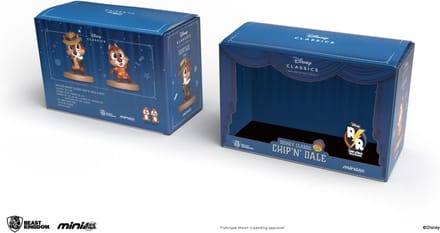 Beast Kingdom Chip & Dale 2-Pack - Mini Egg Attack - Disney Classic Figuur