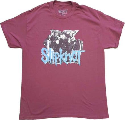 Slipknot - Goat Logo Demon Heren Tshirt - M - Rood