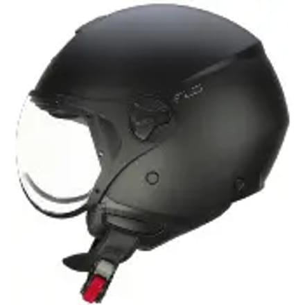 Motorhelm met halve straal, kort vizier CGM 167A Flo Mono