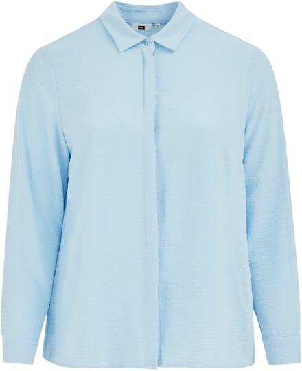 WE Fashion Dames blouse met structuur - Curve