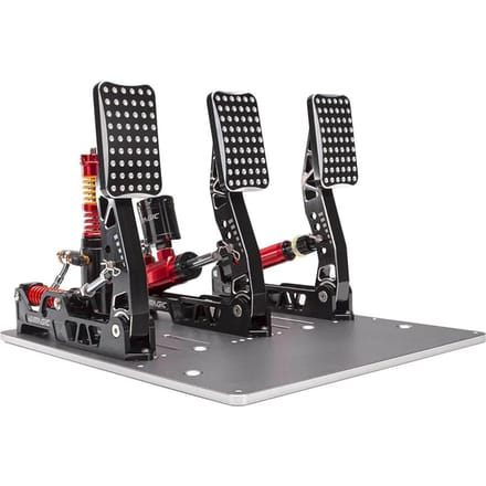 Kit hydraulique Simagic édition cramoisie avec trois pédales, cellule de charge de 200 kg