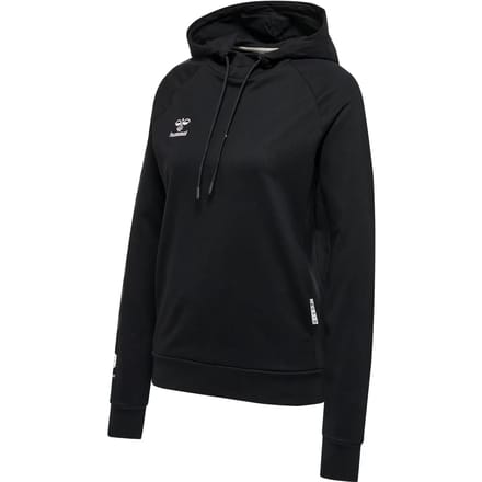 Katoenen damessweatshirt met capuchon Hummel Move Grid