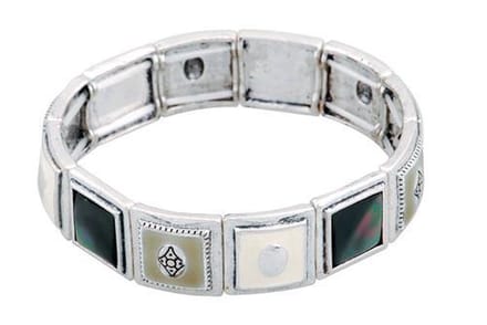 Behave - Vintage rekarmband - Ovale stenen - Boho stijl sieraad