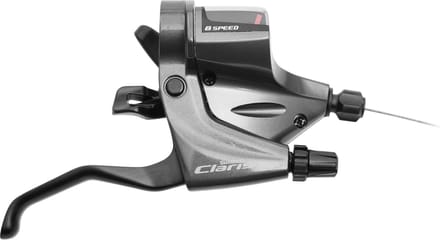 Shimano Claris ST-RS200 Schakel-/Remhendel Rechts 8-speed – Rapidfire Plus, 2,5-Vinger, Grijs