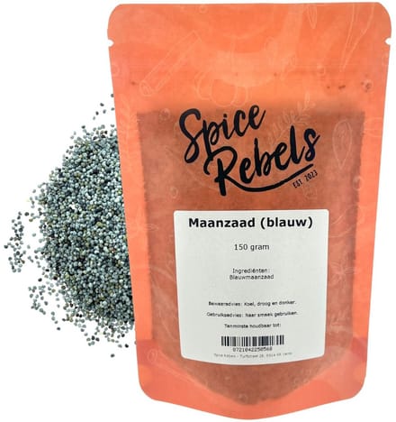 Spice Rebels - Maanzaad (blauw) - zak 150 gram