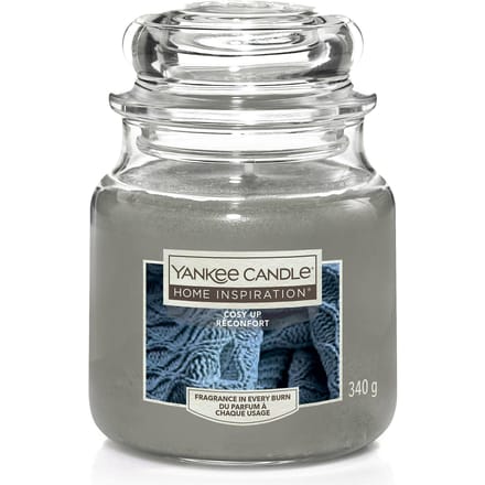 Yankee Candle Home Inspiration - Cosy Up Medium Geurkaars - 75 branduren