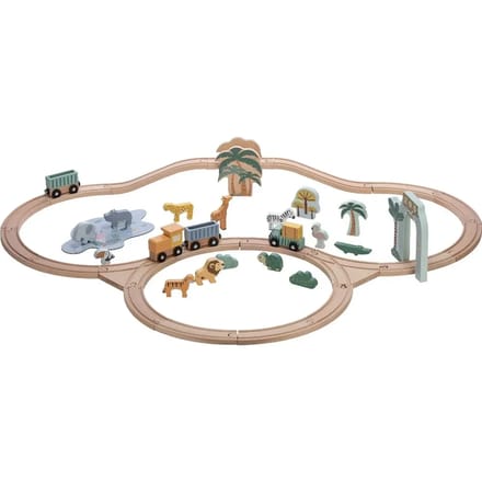 Houten trein simulatiespel FreeON Free 2 Play
