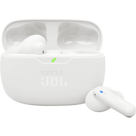 JBL Wave Beam 2 - Draadloze Noise Cancelling Oordopjes - Bluetooth - In-ear - 40 uur batterij - IP54 - Wit