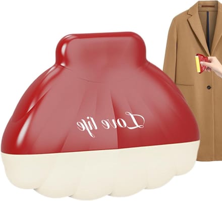 Pluisroller Mini - Haarverwijderaar - Kleding Reinigen - Wasbaar & Herbruikbaar - Compact Formaat - Rood